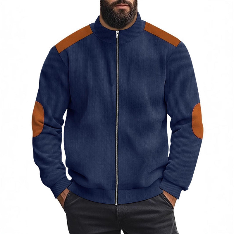 Herren Sportjacke Mit Taschen Wasserdicht Modern