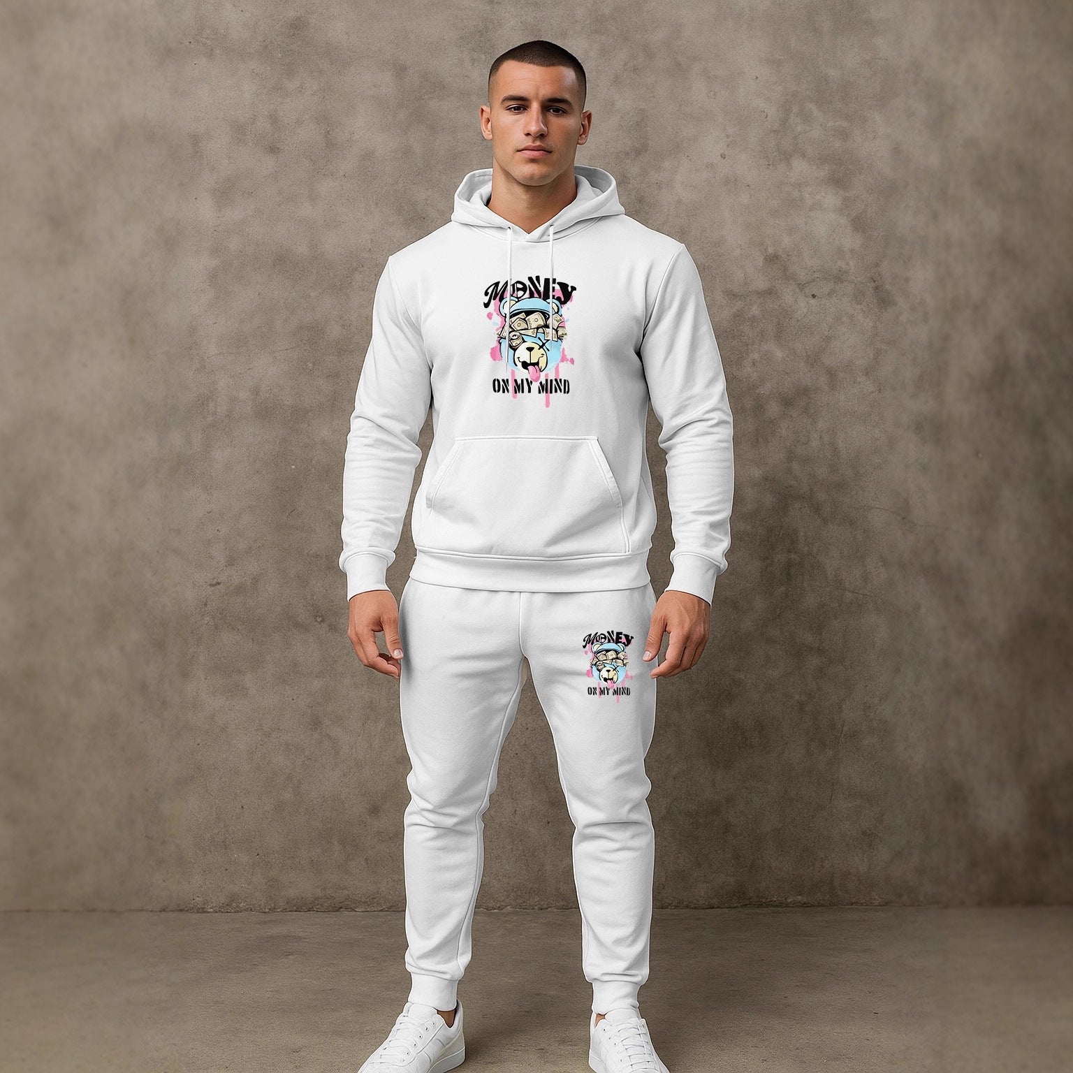 Herren Jogginganzug Grafikdruck Berlin Streetwear - BerlinGlamour