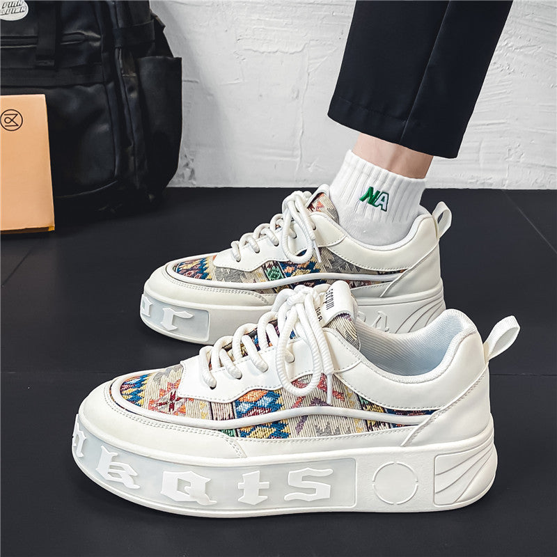 Damen Sneaker Hochplateau Modisch Größe 36-41
