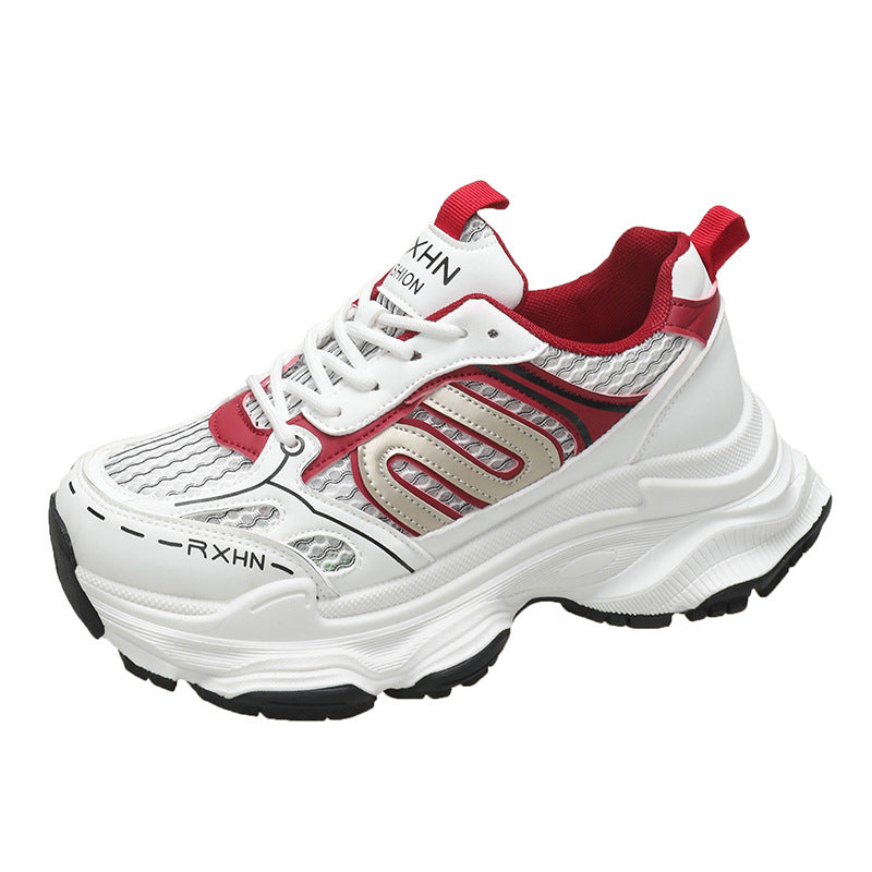 Bequeme Damen Sneaker Atmungsaktiv Sportlich Mode