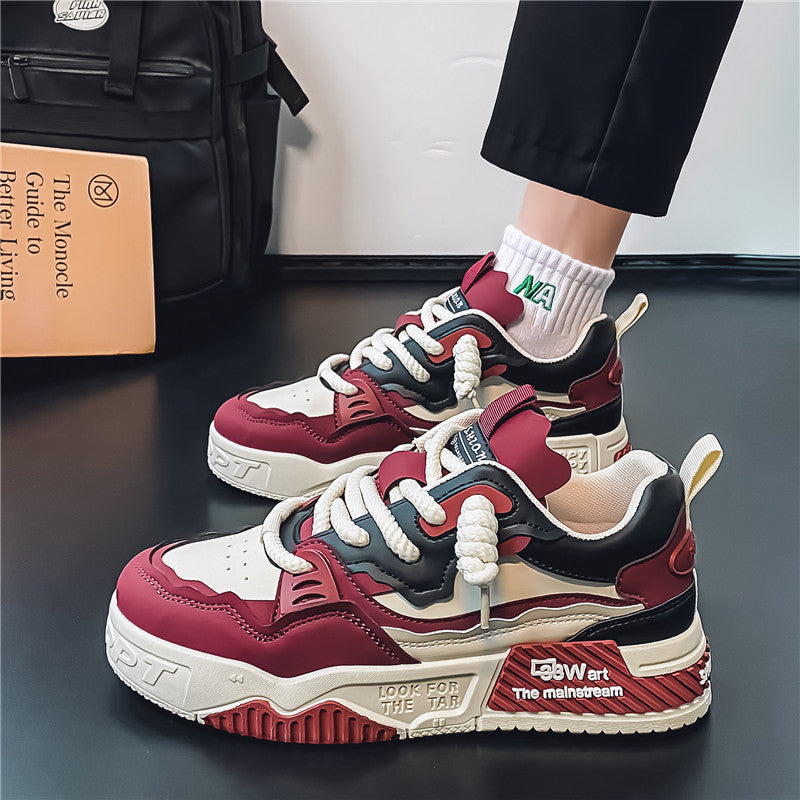 Damen Sneaker Bequem Schnüren Modisch - BerlinGlamour
