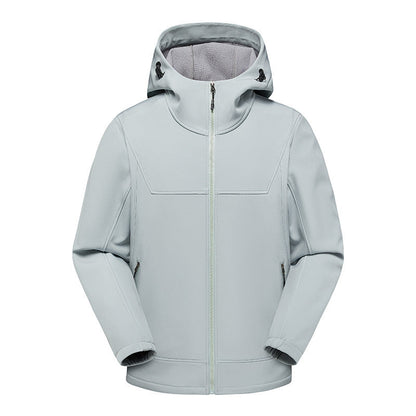 Herren Outdoor Jacke Wasserdicht Multifunktionsjacke Kapuzenjacke