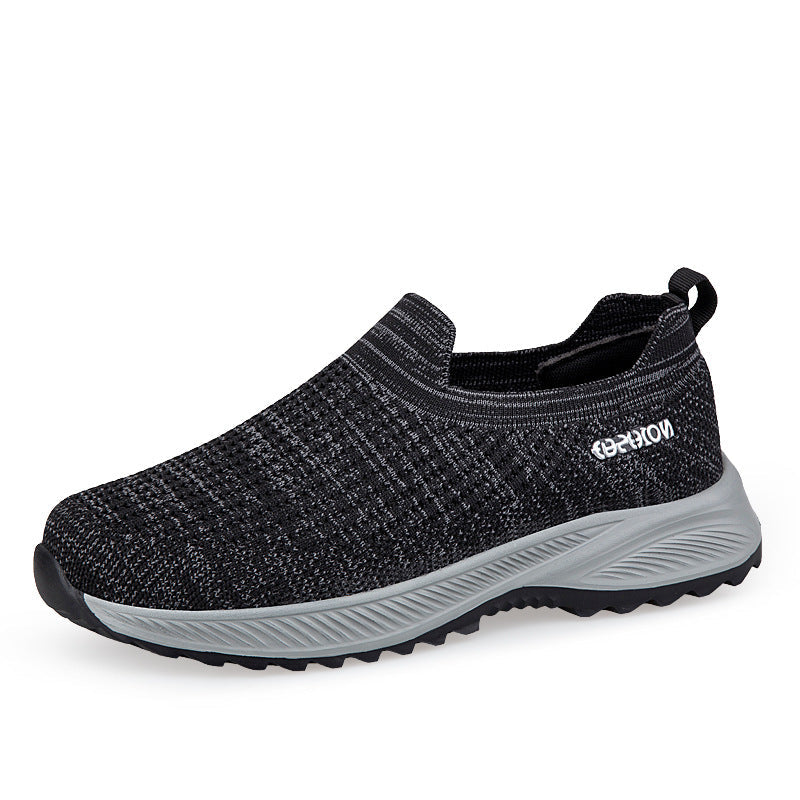 Damen Sneaker Slip-On Bequem Sportlich