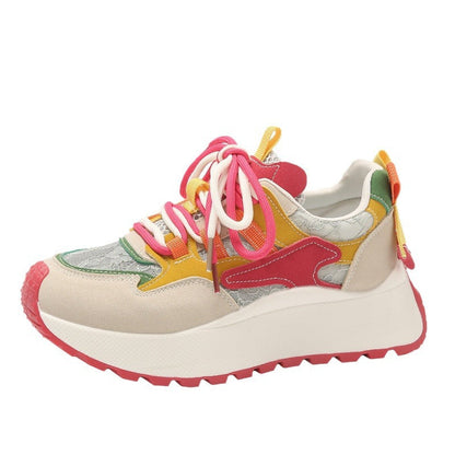 Damen Sneaker Sportlich atmungsaktiv Laufschuhe Komfort