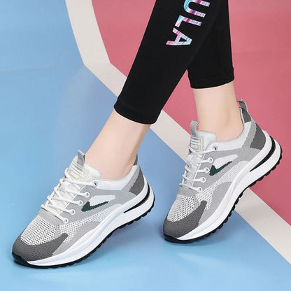 Damen Sneaker Atmungsaktiv Komfortschuhe Heidi Mode
