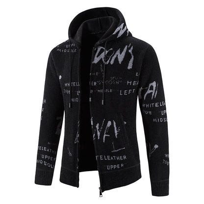 Herren Kapuzenjacke Modern mit coolen Prints