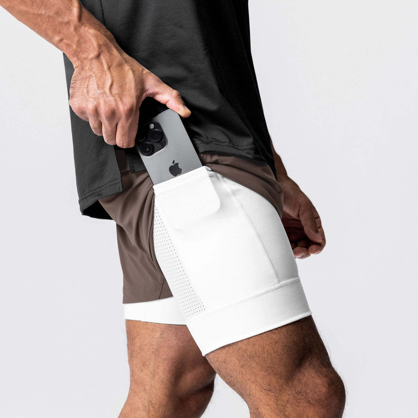 Herren Sport-Shorts Mit Innenfutter Funktionell - BerlinGlamour