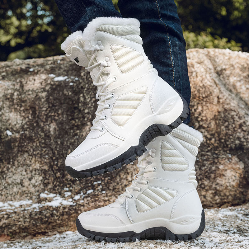 Herren Winterstiefel Warm Isolierend Rutschfest