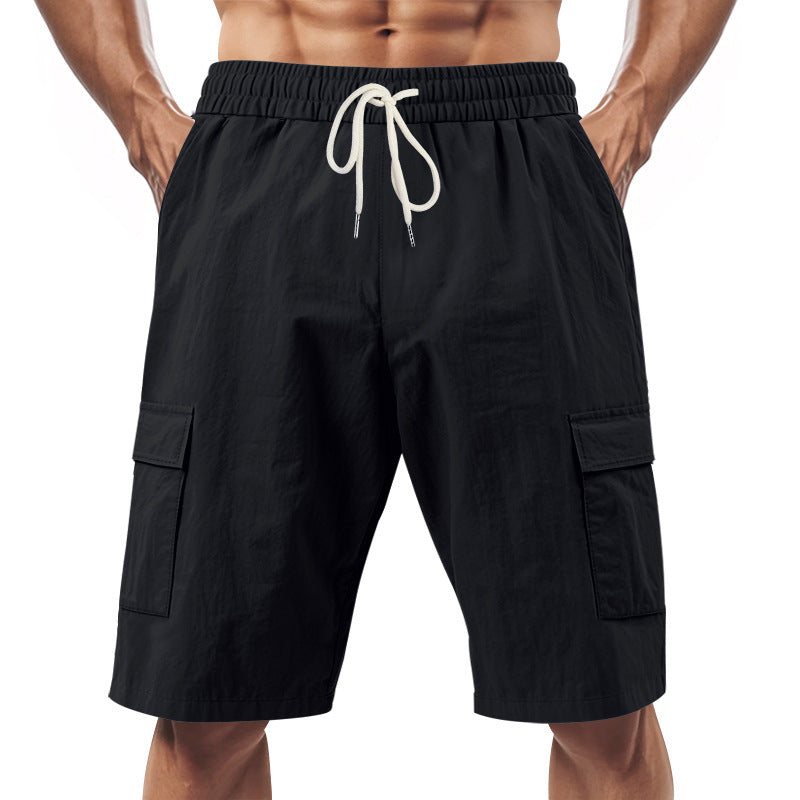 Herren Cargo Shorts Bequem Praktisch Mit Seitentaschen