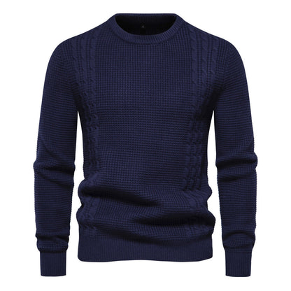Herren Strickpullover Modern Struktur Design Elegant