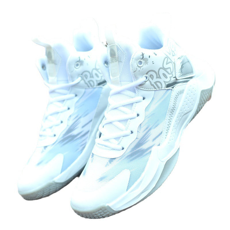 Damen Basketball-Sneaker Rutschfest Komfortabel Sportschuhe