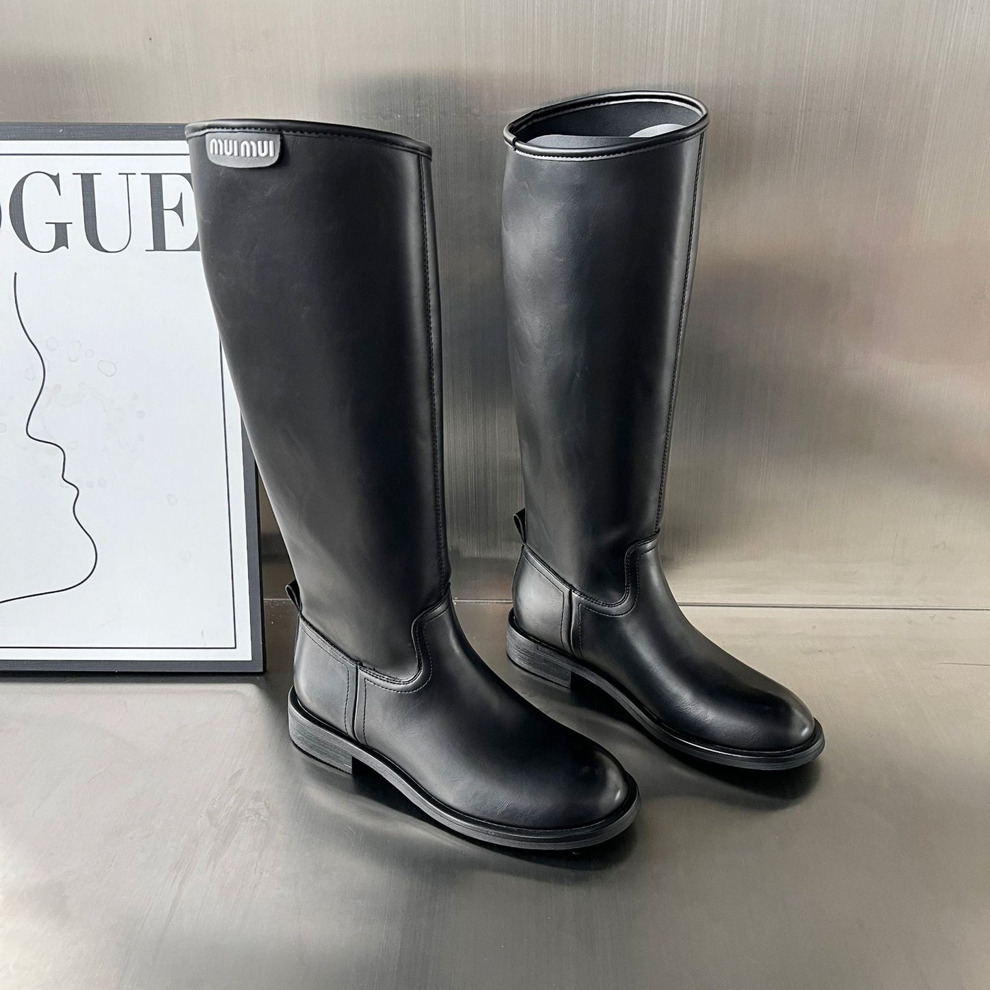 Damen Stiefel Wasserfest Elegant Schnürstiefel Winter