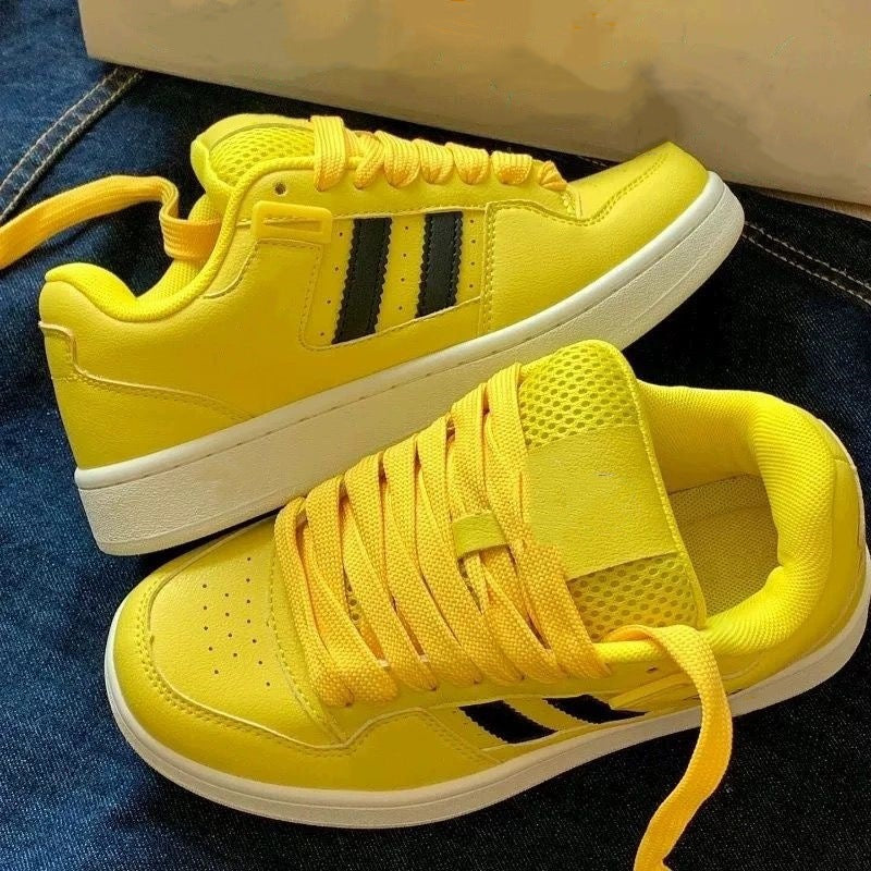 Damen Sneaker Freizeitschuhe Atmungsaktiv Sportlich Modern