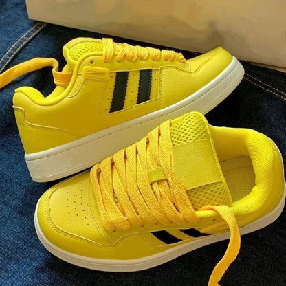 Damen Sneaker Freizeitschuhe Atmungsaktiv Sportlich Modern