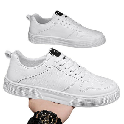 Damen Sneaker aus Kunstleder atmungsaktiv Schwarz