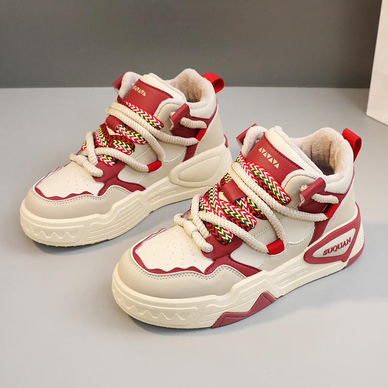Damen Sneaker High-Top bequem mit Dämpfung