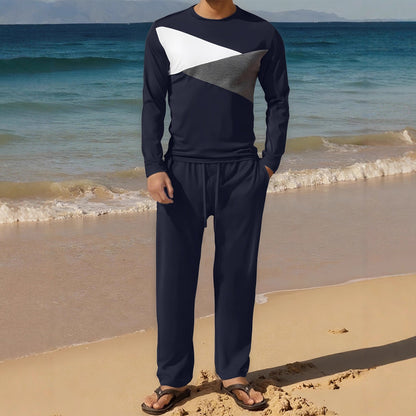 Herren Sportset Farbblock Design Modern Berlin Style