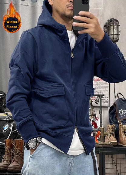 Herren Fleecejacke Warm Praktisch Modern Schnitt