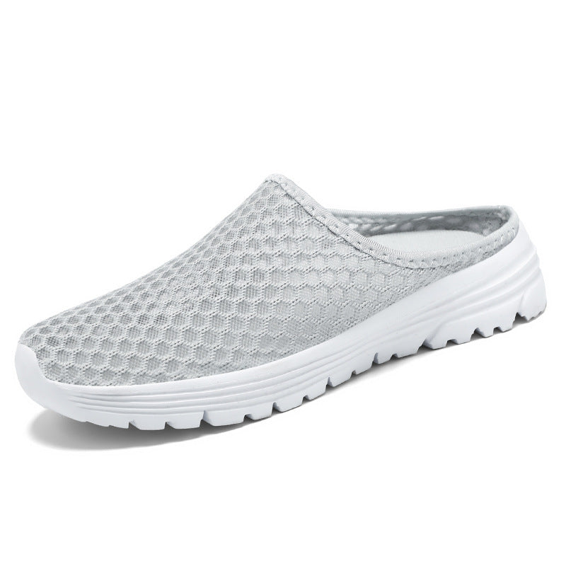 Damen Clogs Bequem Atmungsaktiv Netz Design Sommer