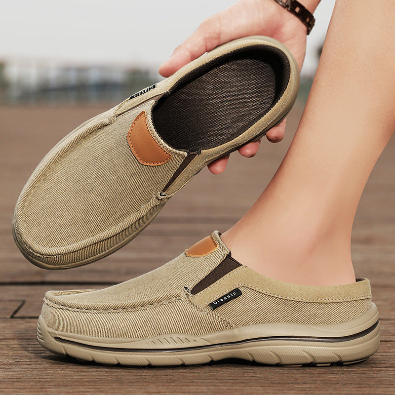 Damen Slip-On Schuhe Elastisch Bequem Casual