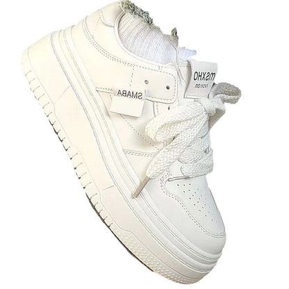 Damen Sneaker Plattform Schuhe Sportlich Komfortabel