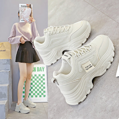 Damen Sneaker Chunky Bequem Laufsohle Dämpfung - BerlinGlamour