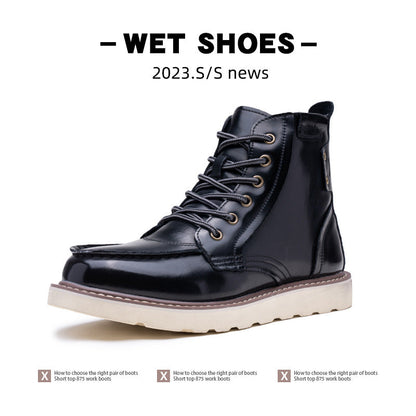 Stiefel Damen Arbeitsstiefel Robust Rutschfest