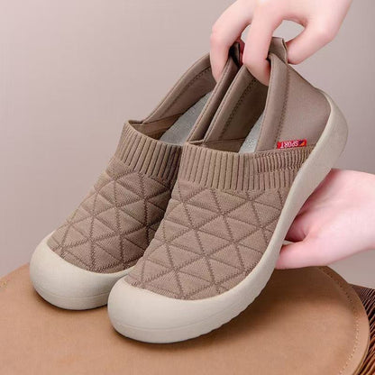 Damen Freizeitschuhe Atmungsaktiv Bequem Rutschfest