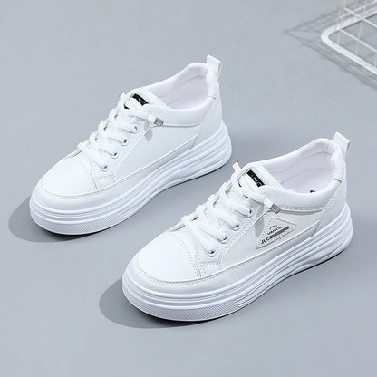 Plateau Sneaker Damen Stylisch Atmungsaktiv Rutschfest