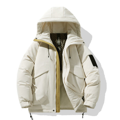 Herren Winterjacke Isoliert Wärmedämmend mit Innenfutter