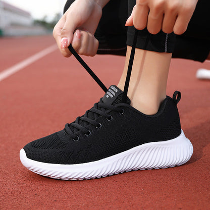 Damen Sneaker Atmungsaktiv Freizeitschuhe Mesh Bequem