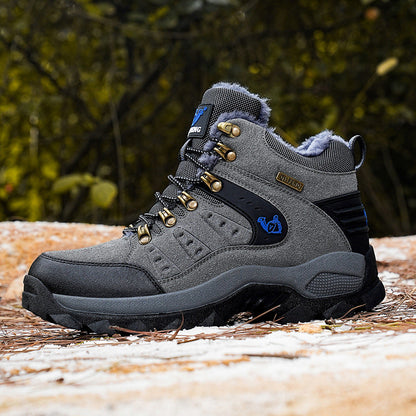 Wanderschuhe Herren Warm isoliert Trekkingstiefel