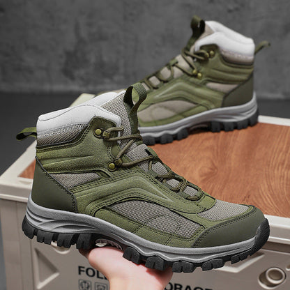 Wanderschuhe Damen Trekkingstiefel Wasserdicht Atmungsaktiv