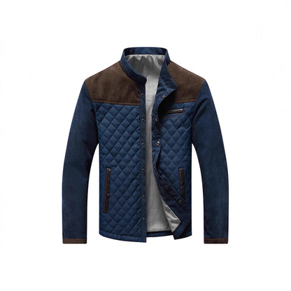 Herren Steppjacke Weich Warm Mit Futter - BerlinGlamour