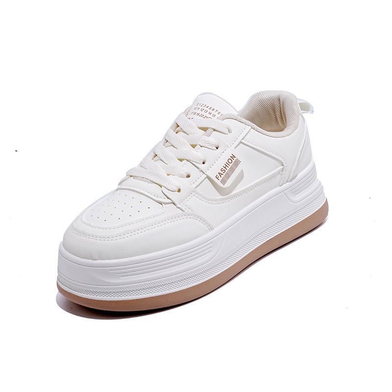 Damen Sneaker Dicksohle Atmungsaktiv Modern