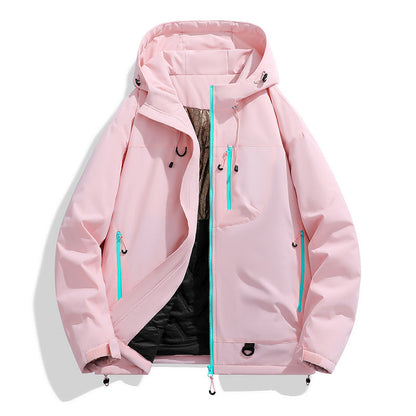 Herren Outdoor-Jacke Wasserdicht Funktionell Modern