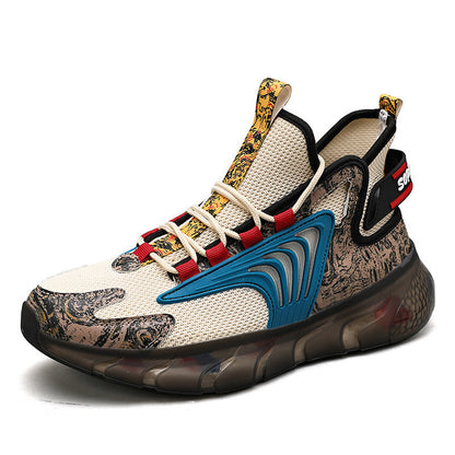 Damen Sneaker Sportlich Leicht High-Top