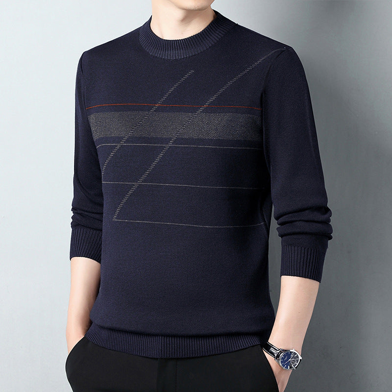 Herren Strickpullover Modern Grafisches Muster
