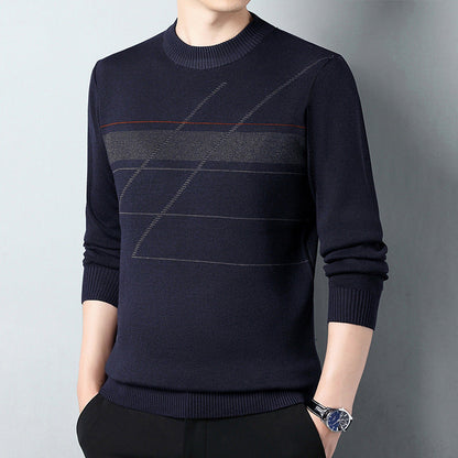 Herren Strickpullover Modern Grafisches Muster