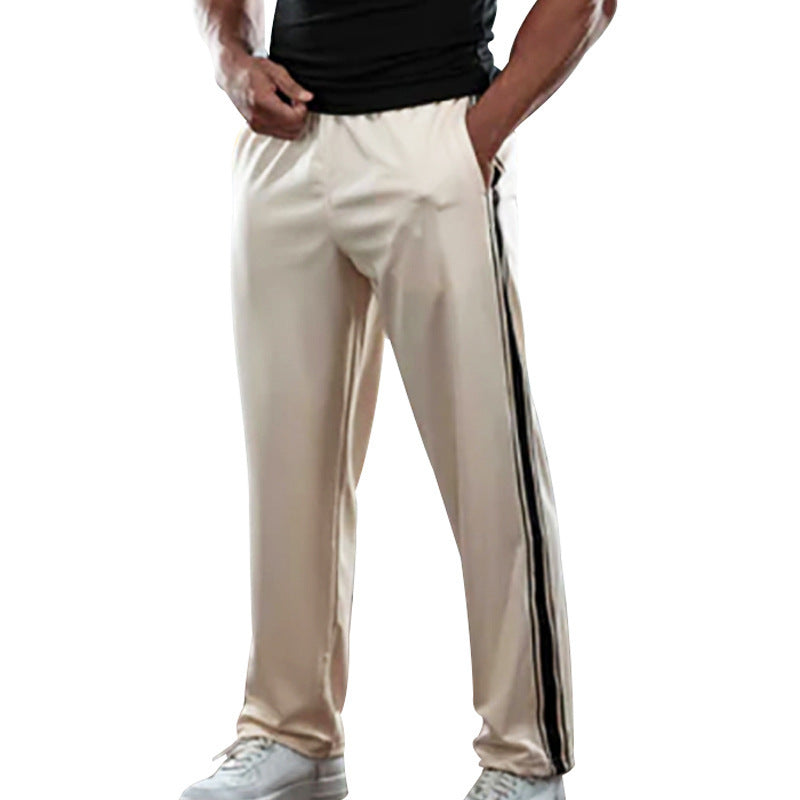 Herren Freizeithose Sportlich mit Streifen
