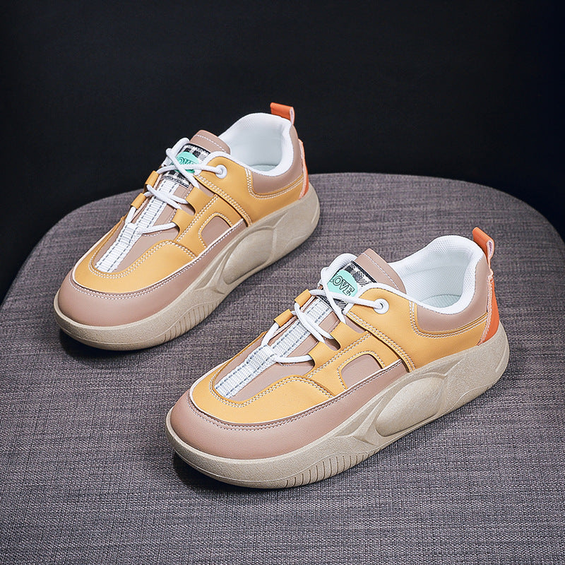 Damen Sneaker Retro Style atmungsaktiv mit weicher Sohle