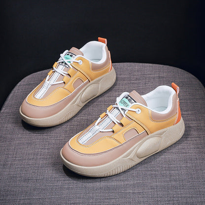 Damen Sneaker Retro Style atmungsaktiv mit weicher Sohle