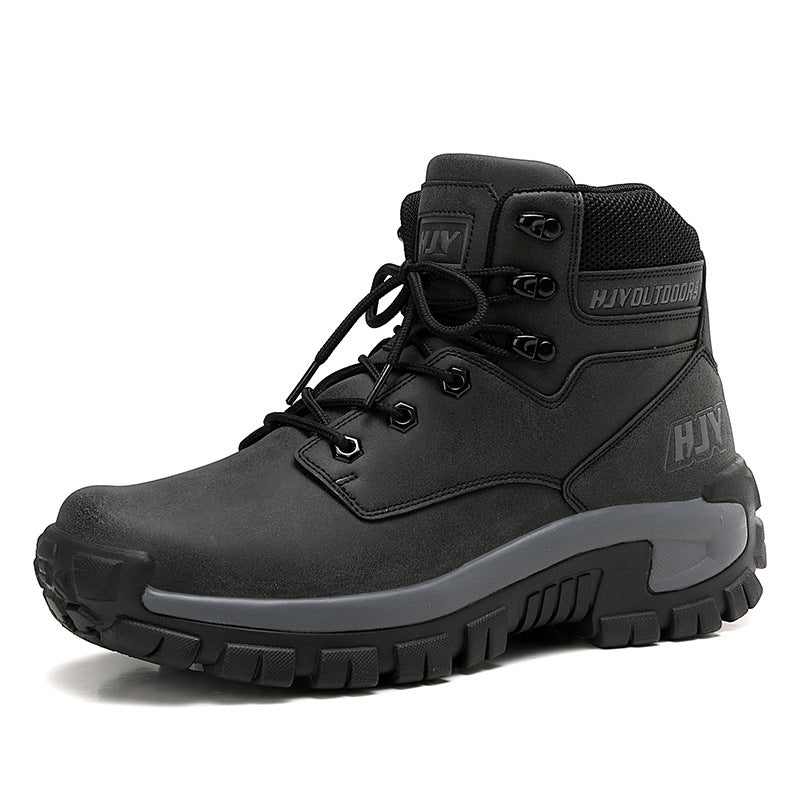 Herren Outdoor-Stiefel Wasserdicht Rutschfest Komfortabel