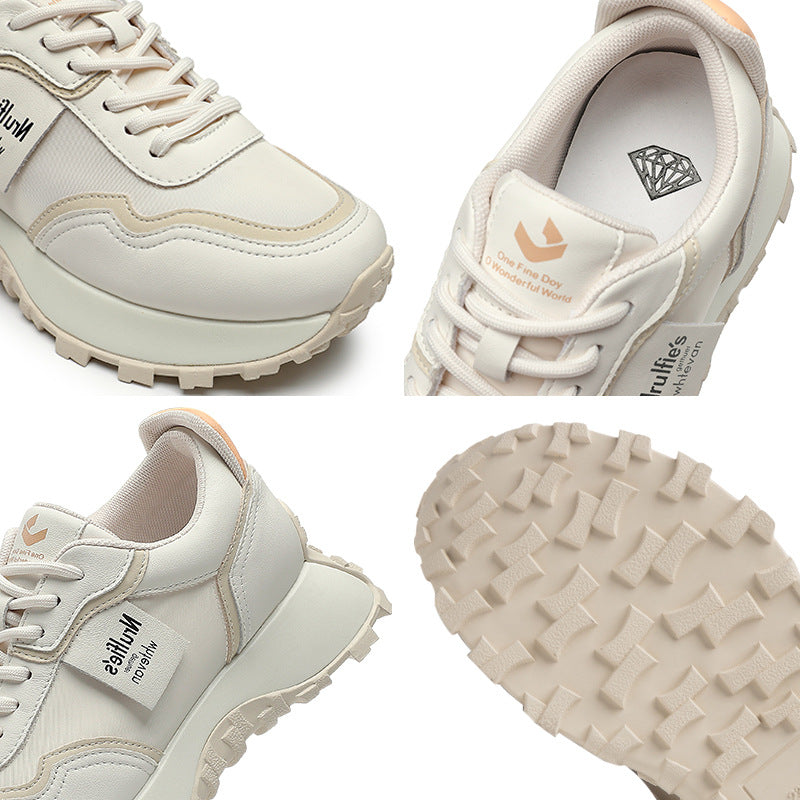 Damen Sneaker Chunky Bequem Stoßdämpfend Trendy