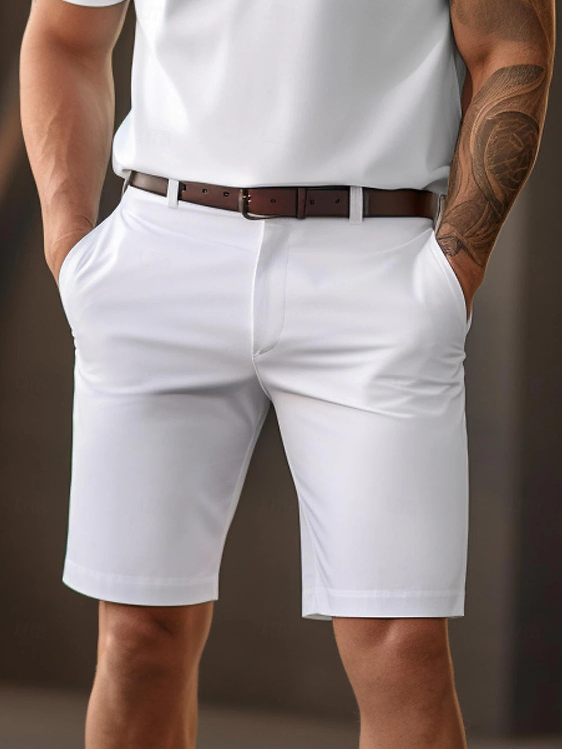 Herren Sportshorts Lässig Mit Taschen Bequem