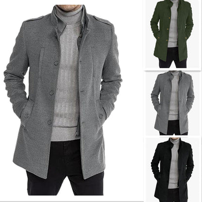 Herren Jacke Modern Schnitt Praktisch Taschen - BerlinGlamour