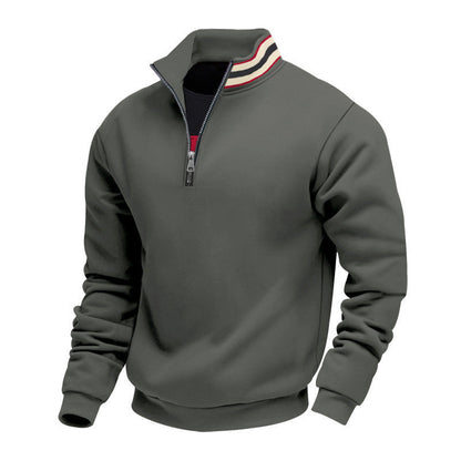 Herren Sportpullover Modern Athletisch Grün