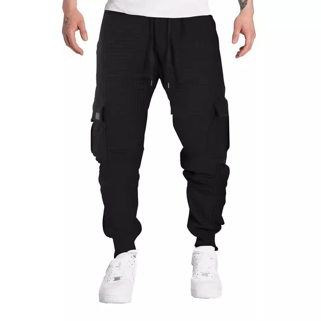 Herren Cargo-Hose Jogginghose Lässig Modern