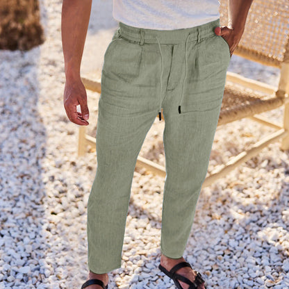 Bequeme Herrenhosen mit verstellbarem Bund Komfort Hose