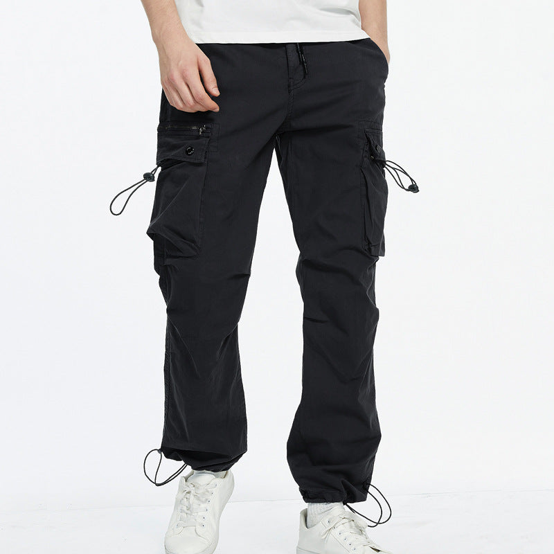 Herren Cargo-Hose Praktisch Mit Verstellbarem Bund
